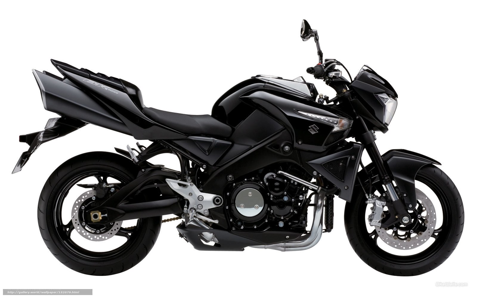 black sport motorcycle