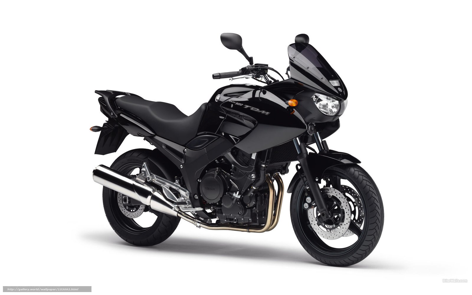 black sport motorcycle
