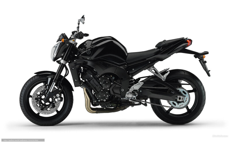 black sport motorcycle