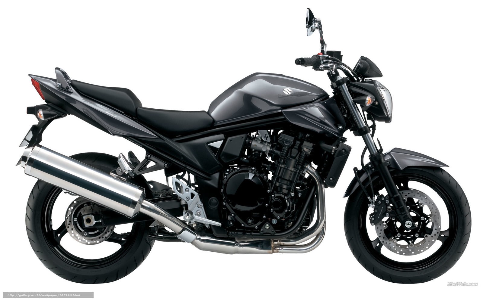 black sport motorcycle