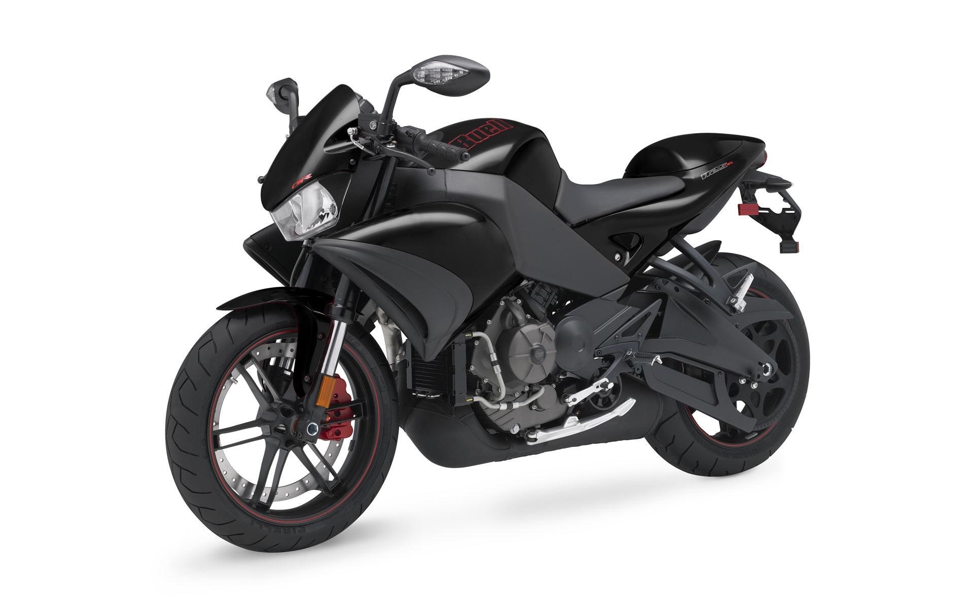 black sport motorcycle