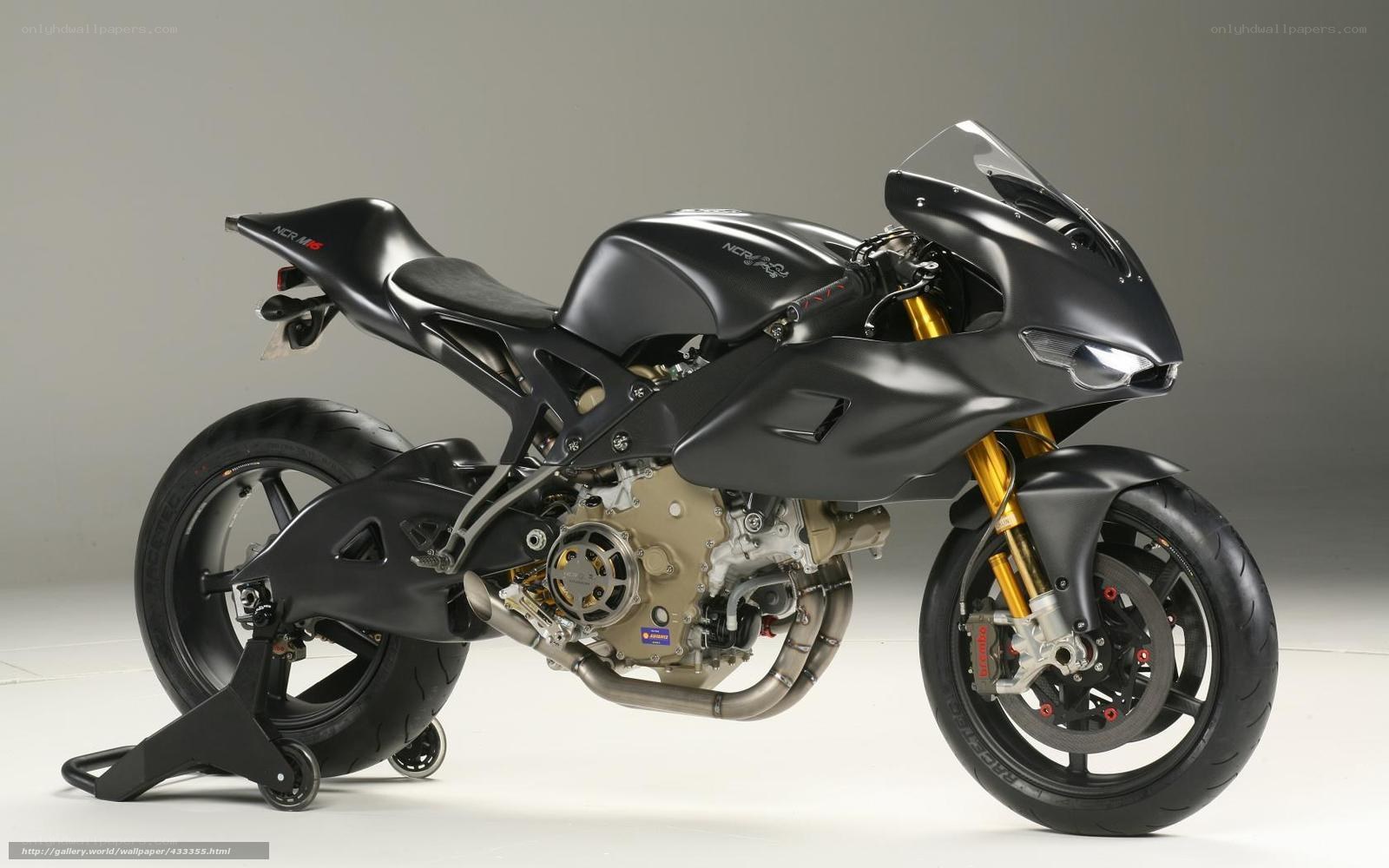 black sport motorcycle