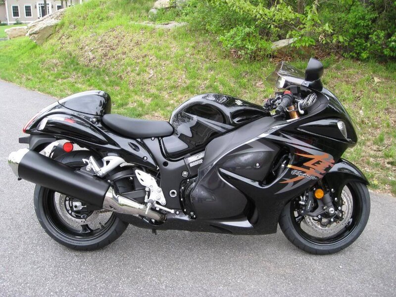 Black Sport Motorcycle — Calm
