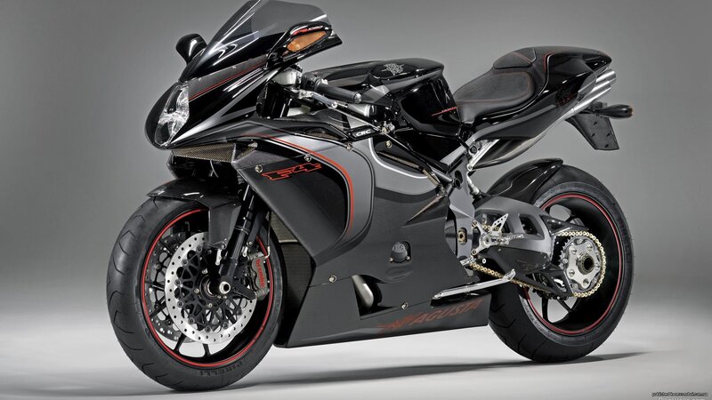 Black Sport Motorcycle — Dramatic, Photograph, Carbon Fiber, Disc Brakes