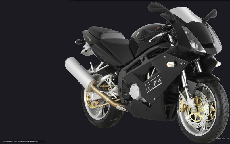 Black Sport Motorcycle — Dramatic, Photograph, Exhaust Pipe, Front Wheel