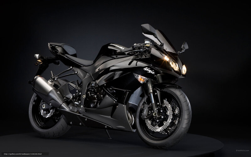 Black Sport Motorcycle — Dramatic, Photograph, Headlight, Exhaust, Windshield