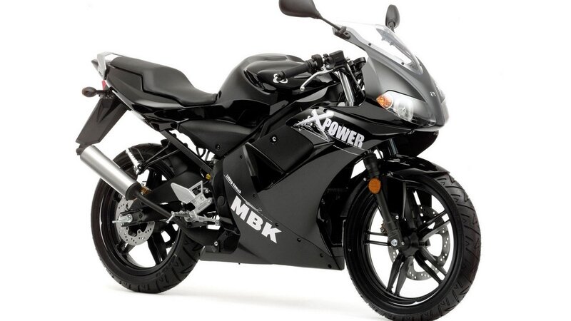 Black Sport Motorcycle — Headlight