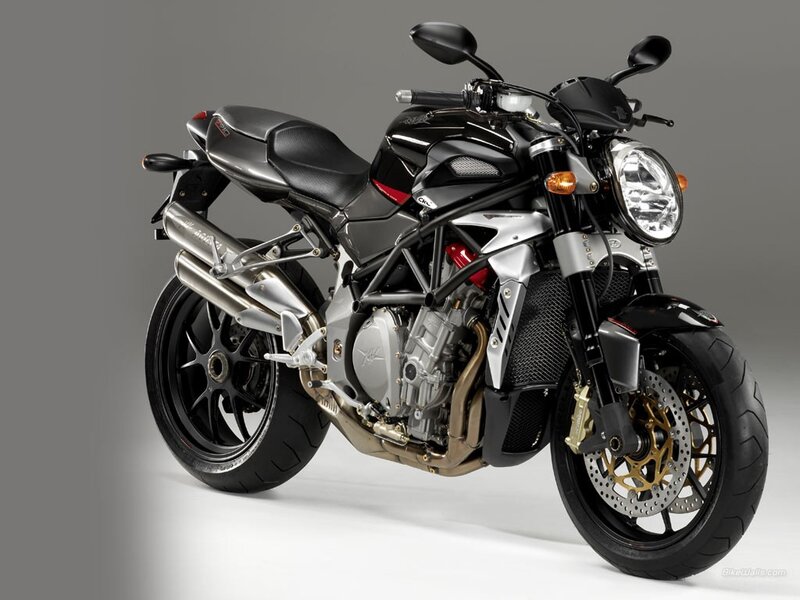 Black Sport Motorcycle — Neutral, Photograph, Exhaust Pipe, Headlight, Disc Brake