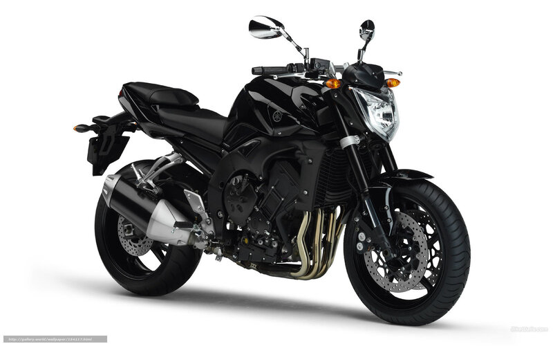 Black Sport Motorcycle — Neutral, Photograph, Exhaust Pipe, Headlight, Mirrors