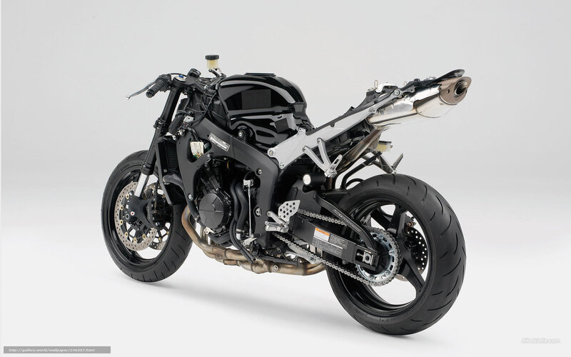 Black Sport Motorcycle — Neutral, Photograph, Exposed Engine