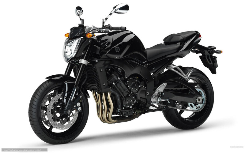 Black Sport Motorcycle — Neutral, Photograph, Headlight, Exhaust Pipes