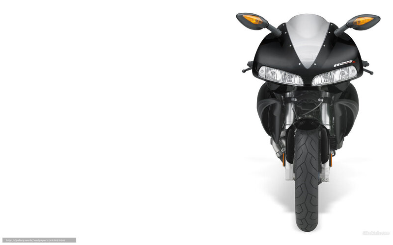 Black Sport Motorcycle — Neutral, Photograph, Headlight, Mirror