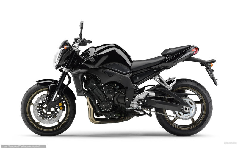 Black Sport Motorcycle — Neutral, Photograph, Seat, Exhaust, Chain