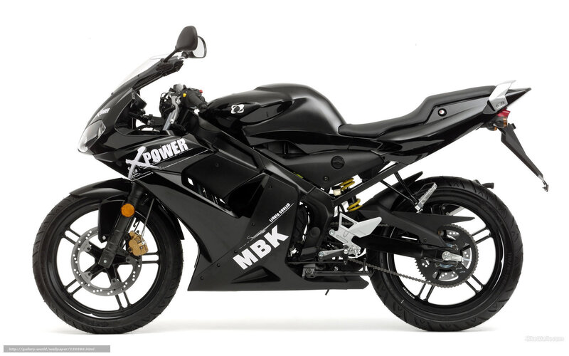 Black Sport Motorcycle — Neutral, Photograph, Seat, Wheels, Exhaust