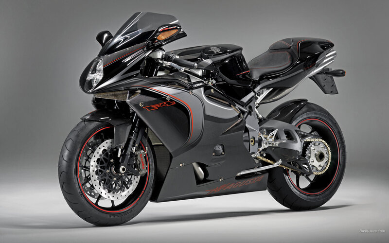 Black Sport Motorcycle — Neutral, Photograph