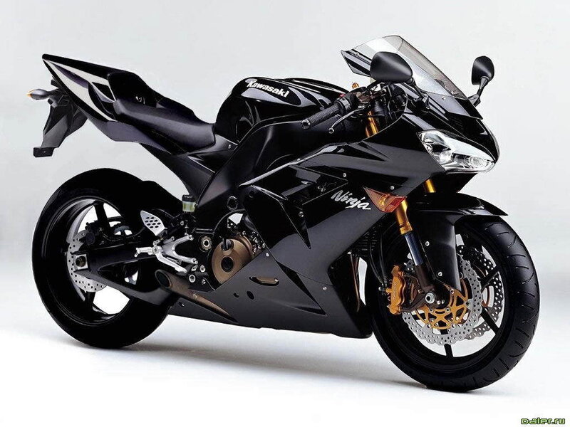 Black Sport Motorcycle — Neutral, Photograph, Windshield, Exhaust, Brakes