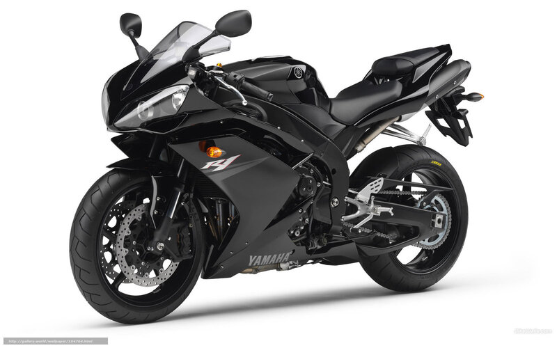 Black Sport Motorcycle — Neutral, Photograph, Windshield, Exhaust, Rearview Mirrors