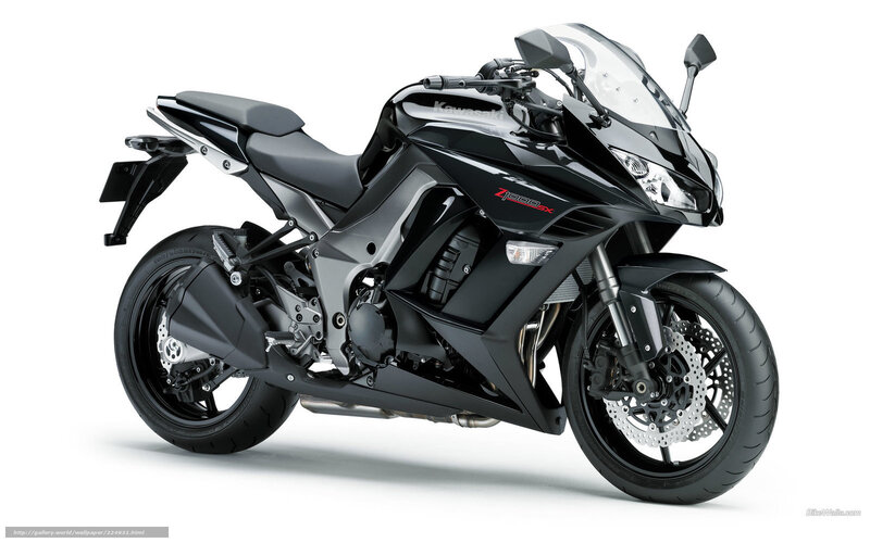 Black Sport Motorcycle — Neutral, Photograph, Windshield, Exhaust, Seat