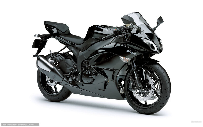 Black Sport Motorcycle — Neutral, Photograph, Windshield, Exhaust