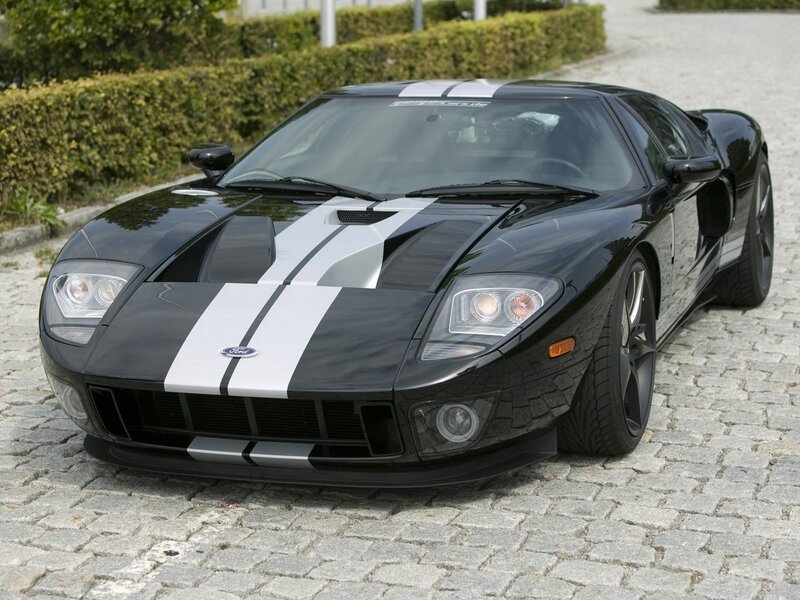 Black Sports Car — Calm, Afternoon