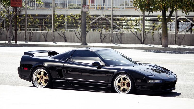 Black Sports Car — Calm, Road