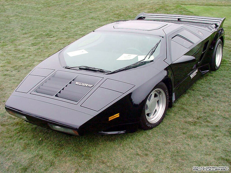 Black Sports Car — Calm