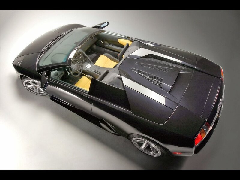 black sports car convertible