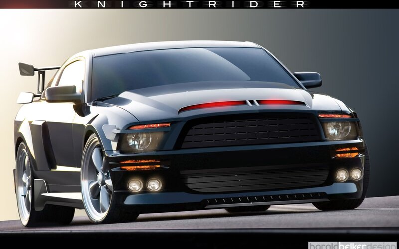 Black Sports Car — Dramatic, 3d Render, Grille, Headlights