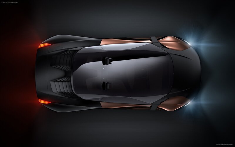 Black Sports Car — Dramatic, 3d Render, Lights