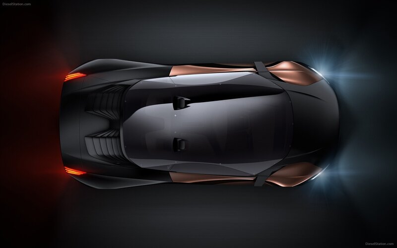 Black Sports Car — Dramatic, 3d Render, Lights, Windows