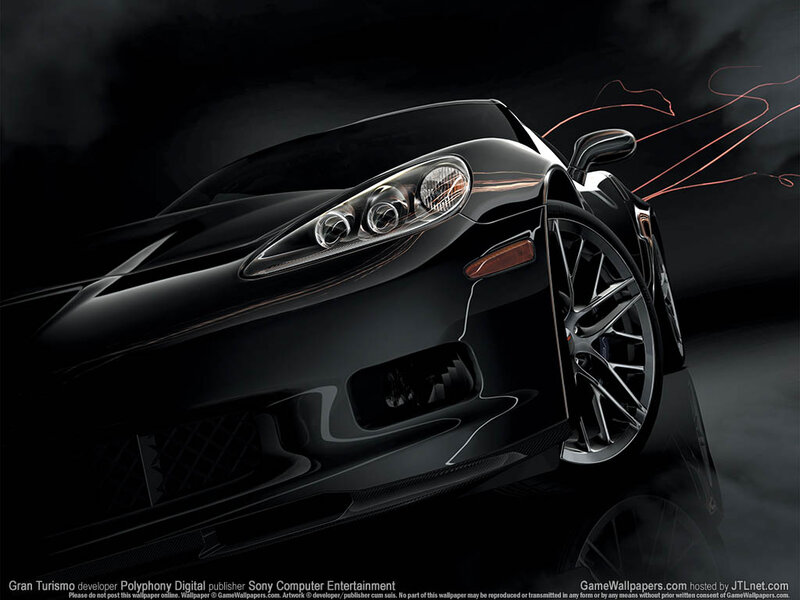 Black Sports Car — Dramatic, Digital Art, Headlight