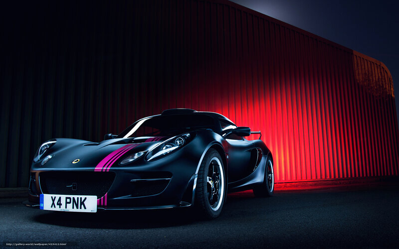 Black Sports Car — Dramatic, Night, Photograph, Building, License Plate
