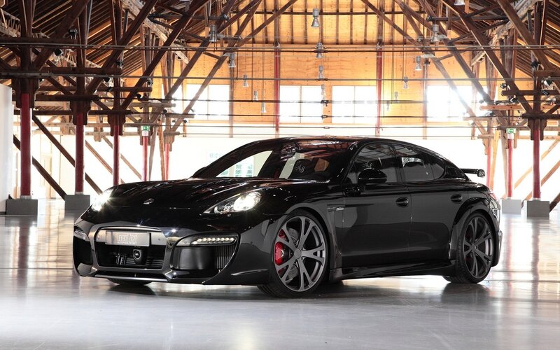 Black Sports Car — Dramatic, Photograph, Building, Ceiling