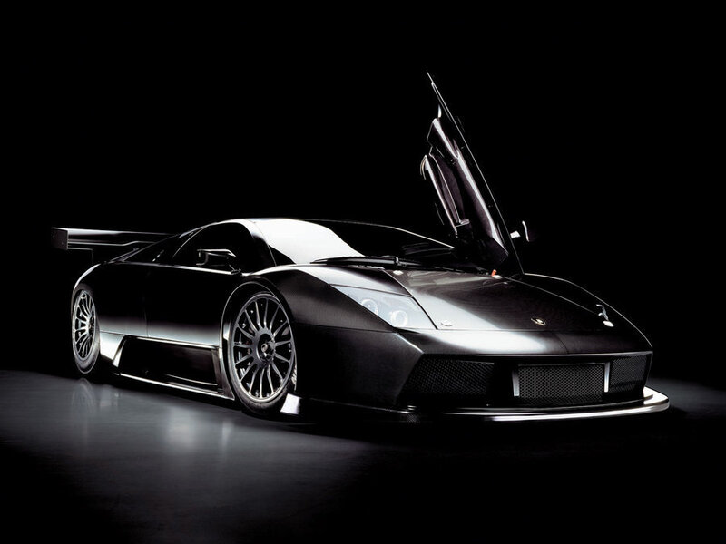 Black Sports Car — Dramatic, Photograph, Car Door, Wheels