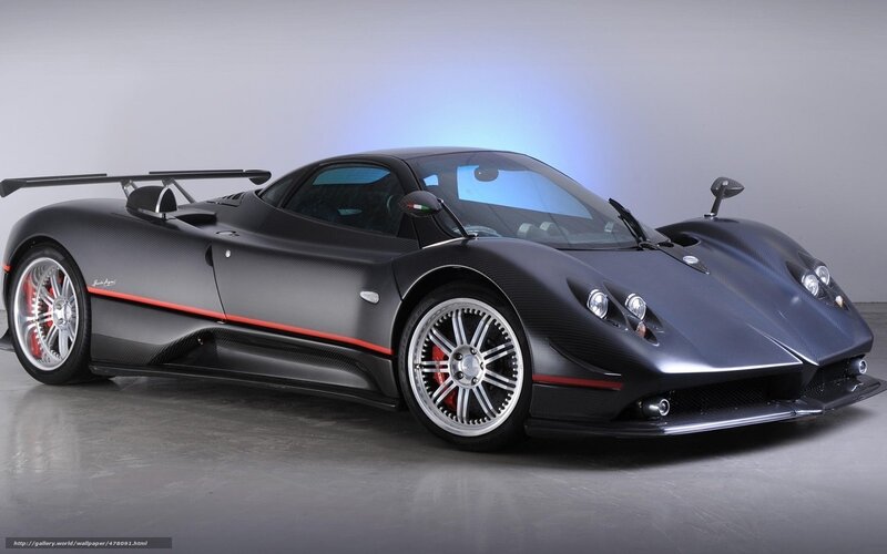 Black Sports Car — Dramatic, Photograph, Carbon Fiber, Red Stripe