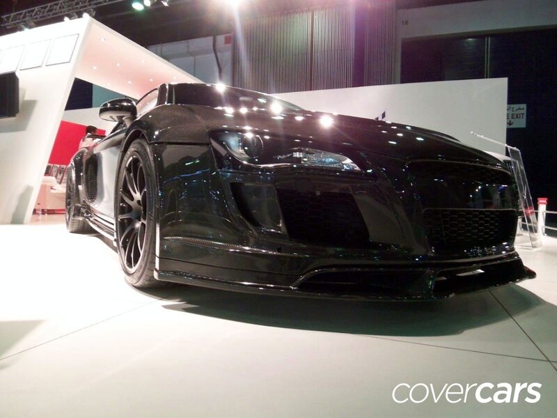 Black Sports Car — Dramatic, Photograph, Exhibition