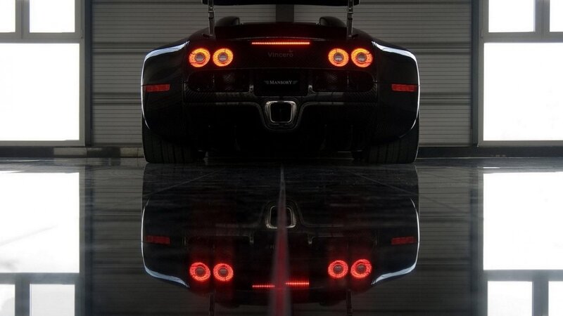Black Sports Car — Dramatic, Photograph, Garage, Reflection, Red