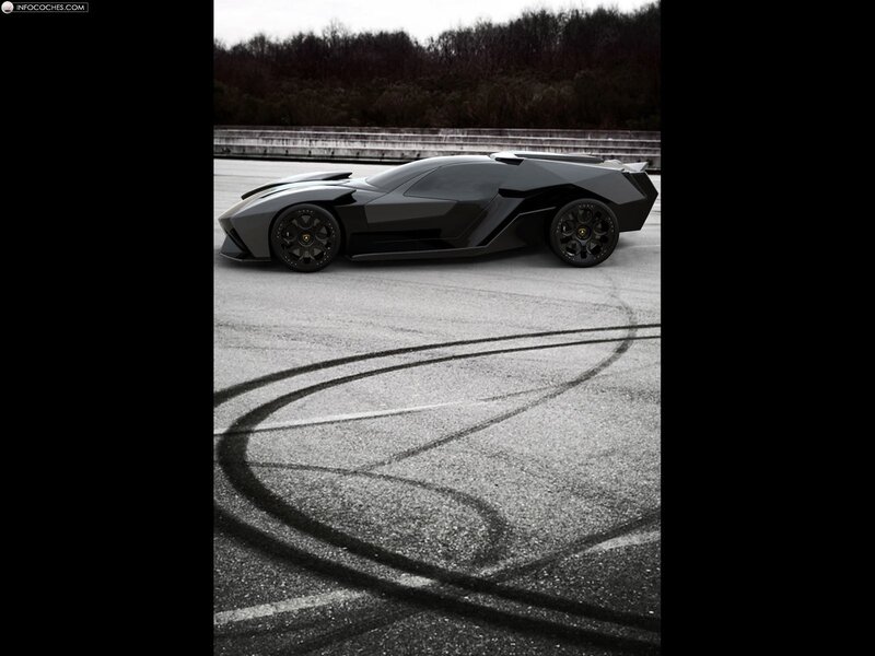 Black Sports Car — Dramatic, Photograph, Race Track, Tire Marks