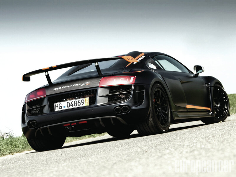 Black Sports Car — Dramatic, Photograph, Road