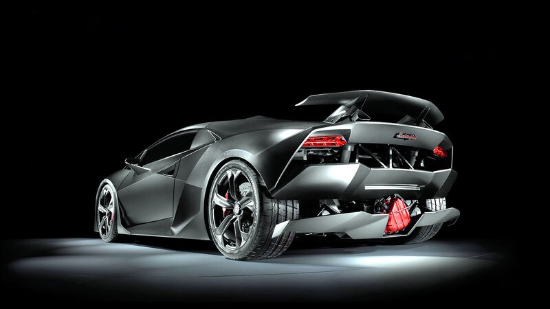 Black Sports Car — Dramatic, Photograph, Taillight, Wheel