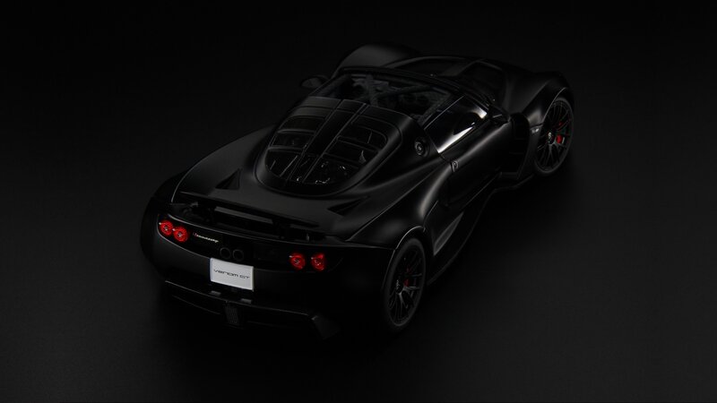 Black Sports Car — Dramatic, Photograph, Taillights