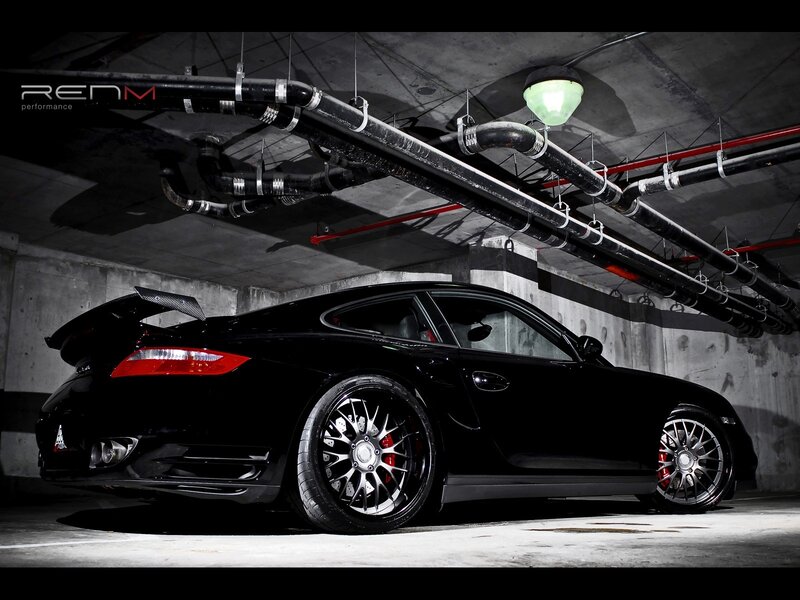 Black Sports Car — Dramatic, Photograph, Tunnel, Light