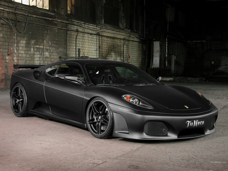 Black Sports Car — Dramatic, Photograph, Tunnel