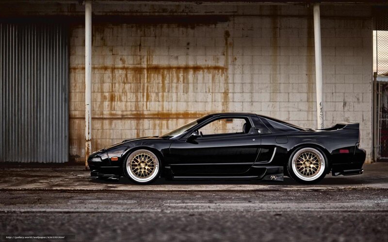 Black Sports Car — Dramatic, Photograph, Wall, Garage