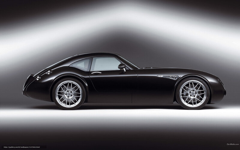 Black Sports Car — Dramatic, Photograph, Wheels, Side Mirror