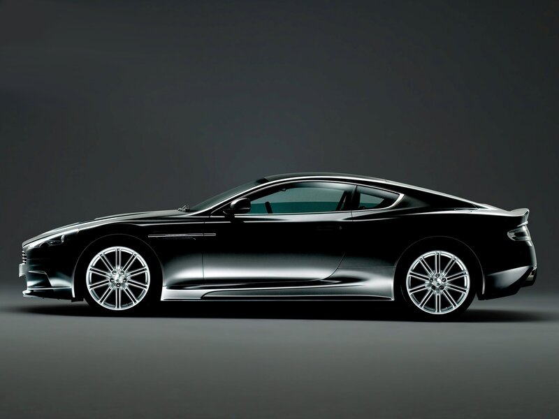 Black Sports Car — Dramatic, Photograph, Wheels, Side Profile