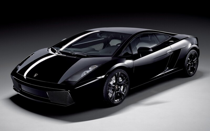 Black Sports Car — Dramatic, Photograph, Wheels, Windows
