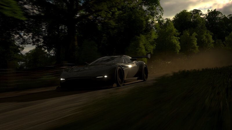 Black Sports Car — Dramatic, Sunset, 3d Render, Dirt Road