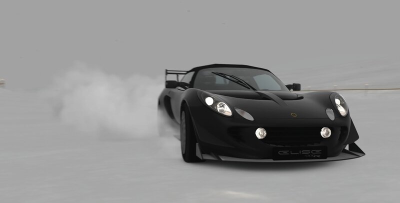 Black Sports Car — Dynamic, 3d Render, Smoke