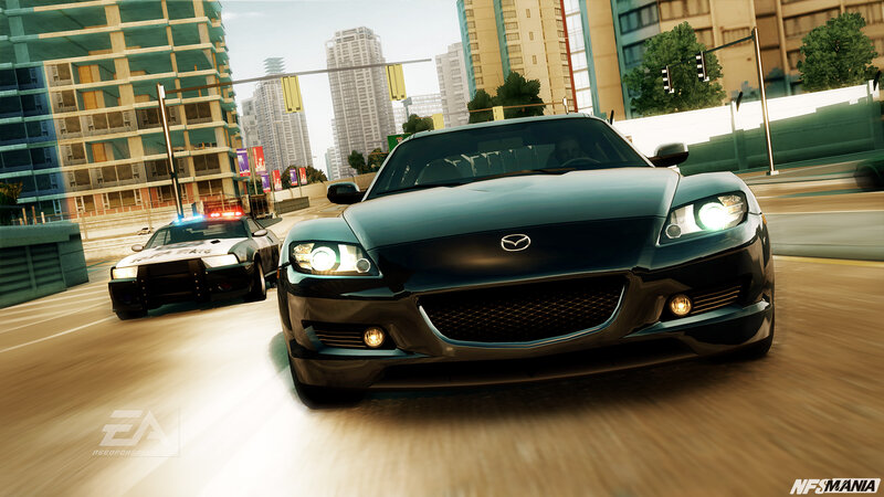 Black Sports Car — Dynamic, Afternoon, 3d Render, Police Car